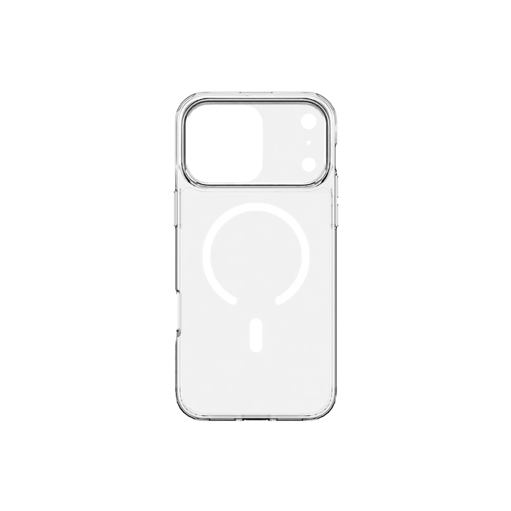 Funda Clear Case Atomic: Policarbonato Premium, MagSafe N56 y Diseño Anti-Amarilleo