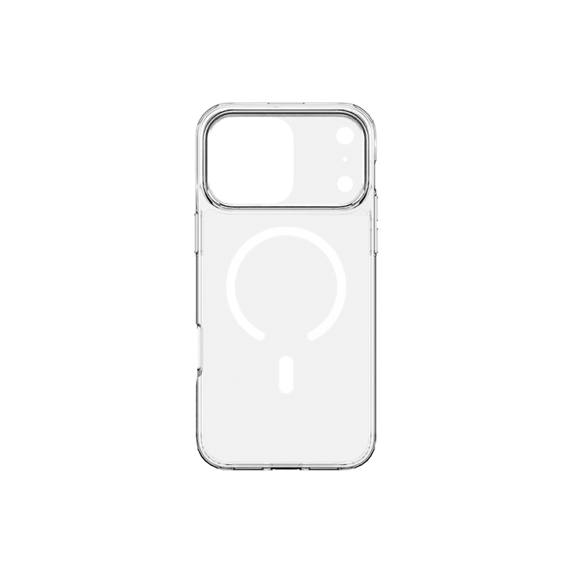 Funda Clear Case Atomic: Policarbonato Premium, MagSafe N56 y Diseño Anti-Amarilleo