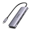 Adaptador Multipuerto UGREEN 6 en 1: HDMI 4K, PD 100W y Lector SD/TF