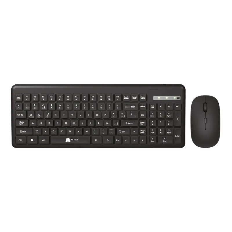 Combo Teclado y Mouse Jaltech C600: Bluetooth 5.0, Recargable y Diseño Slim Silencioso