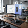 Mouse Inalámbrico Jaltech 618N: Conectividad Dual (BT 5.1 + 2.4G), Iluminación LED y Recargable Tipo C