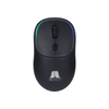 Mouse Inalámbrico Jaltech 618N: Conectividad Dual (BT 5.1 + 2.4G), Iluminación LED y Recargable Tipo C