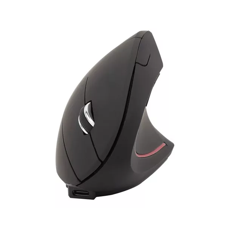Mouse Ergonómico Vertical Jaltech 5DW: Inalámbrico, Recargable y Receptor Tipo C