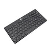 Teclado Inalámbrico Slim Circle Jaltech: Conexión 2.4GHz, Diseño Compacto y Teclas Silenciosas
