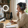 Movisun KG-300: Audífonos Gamer Híbridos (2.4G + Bluetooth), Sonido Envolvente y Luces RGB