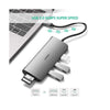 Adaptador Multipuerto UGREEN 9 en 1: HDMI 4K, Red Gigabit y PD de 100W